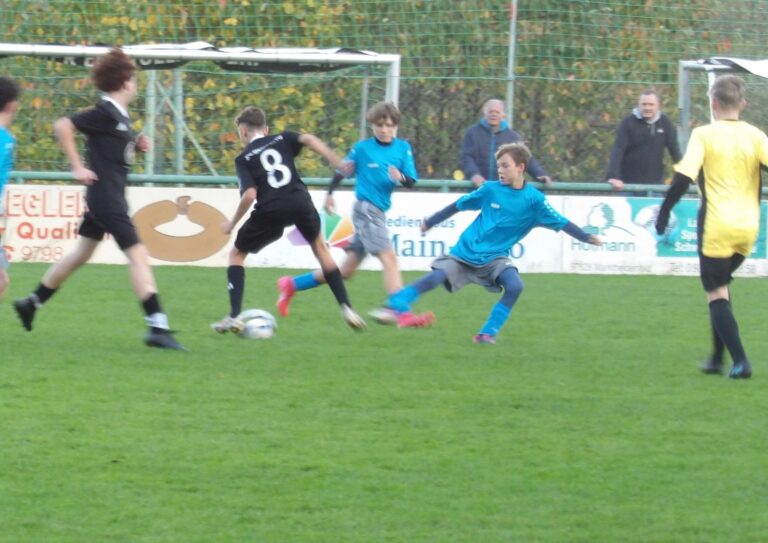 JFG U15-1 Knappe 0:1 Niederlage in einem ausgeglichenen Spiel