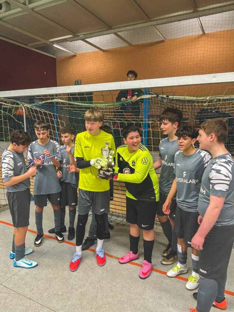 Hallen-Turniersieg für unsere U15