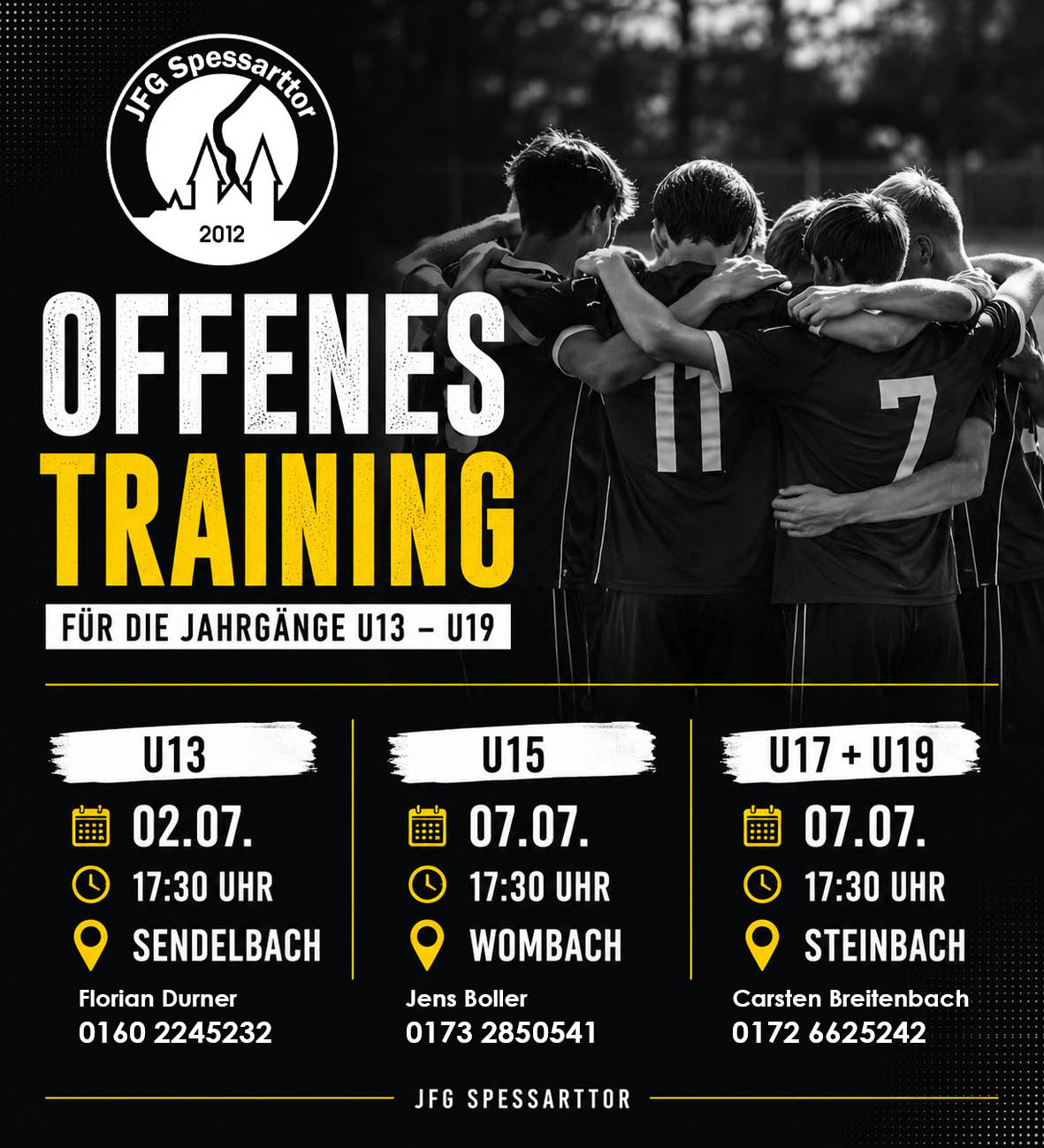 Offenes Training - JFG Spessarttor