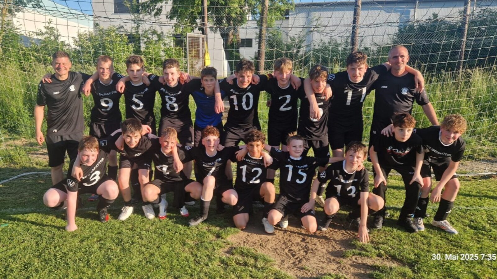 2025.06.31 U15-2 Meiseterfeier - Siegerfoto